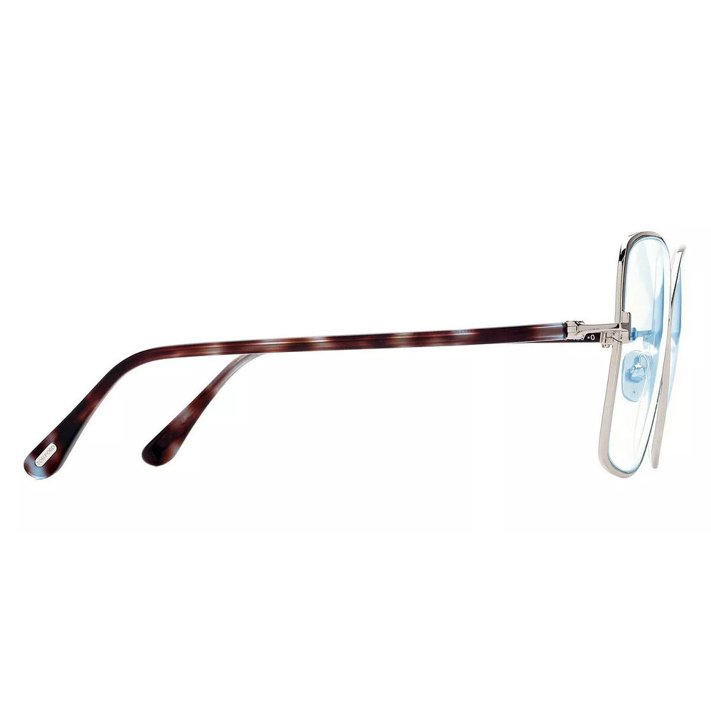 NWT Tom Ford FT5841-B Silver Brown 59mm Eyeglasses - Picture 5 of 5
